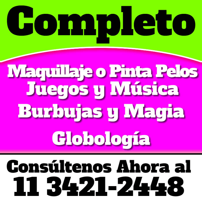 ANIMACION CUMPLEAÑOS