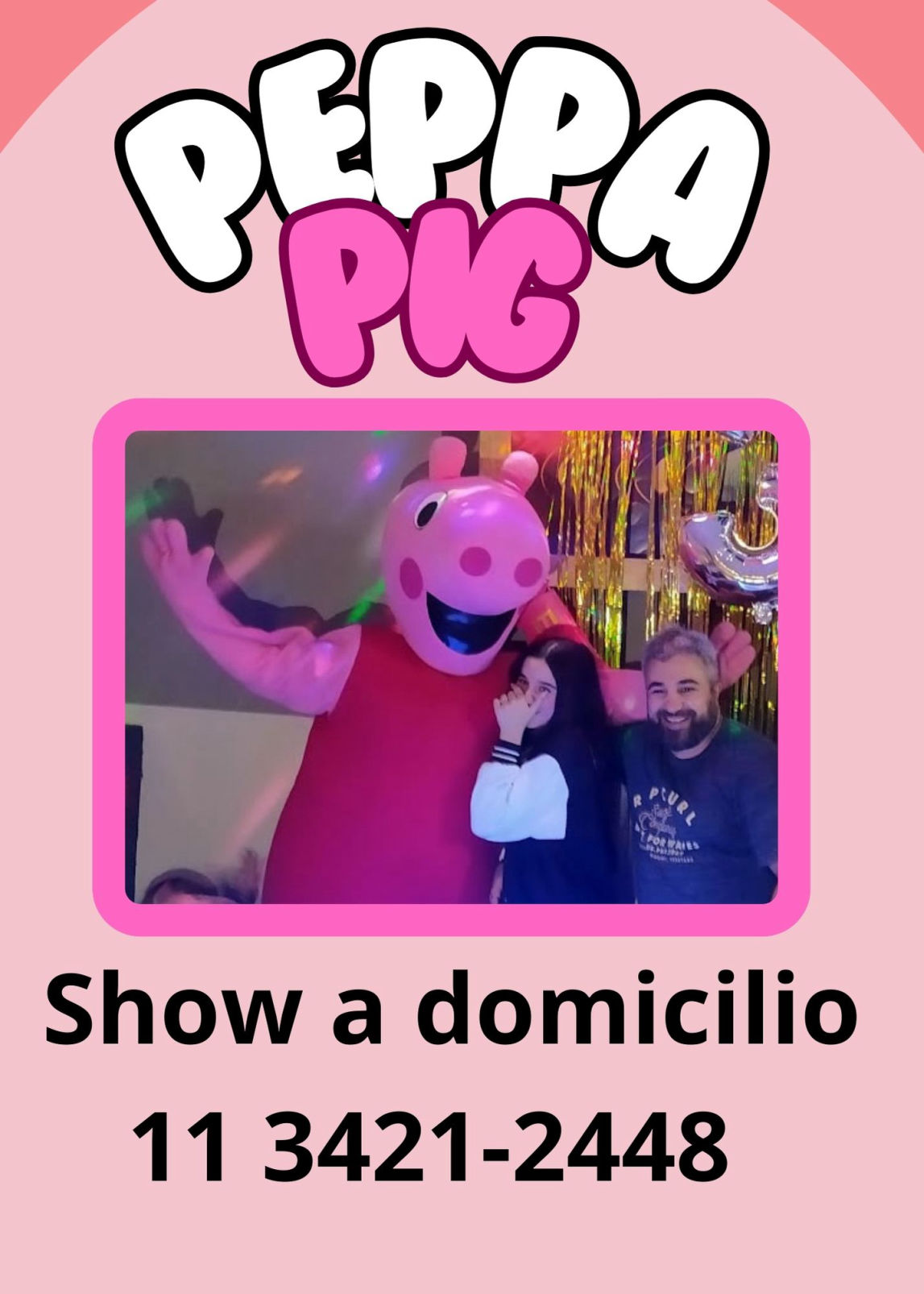 Peppa Pig Show de Cumpleaños en Buenos Aires