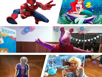 TEMÁTICAS INFANTILES CON PERSONAJES